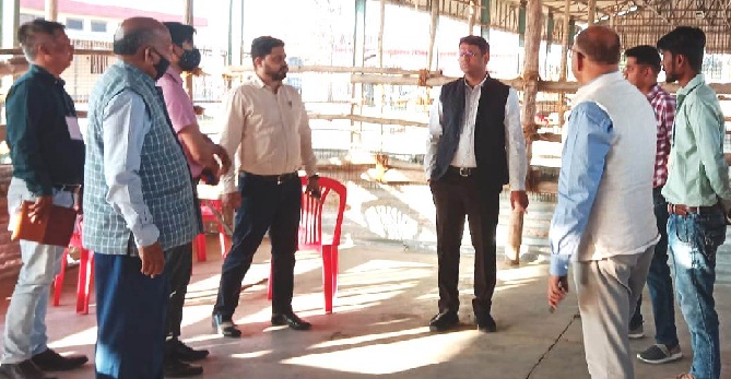 Gonda News : DM, CDO ने मतगणना की तैयारियों का लिया जायजा