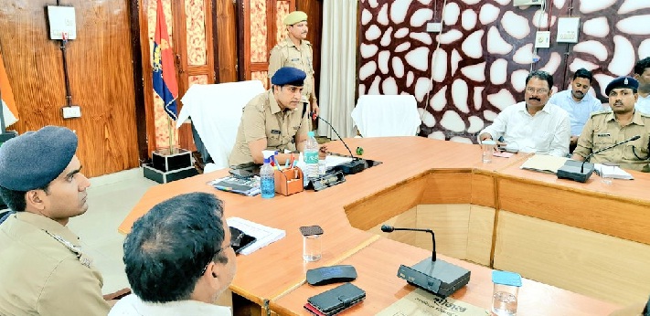 क्राइम कंट्रोल पर फोकस रही एसपी की अपराध गोष्ठी