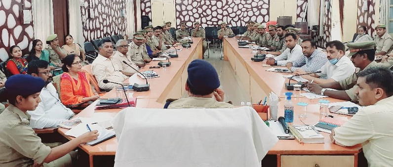 Gonda : एसजेपीयू की बैठक में ASP ने पढ़ाया जिम्मेदारी का पाठ