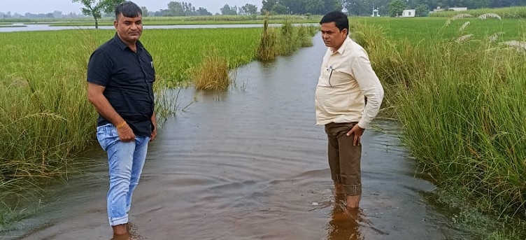 Gonda : डीएम ने बाढ़ क्षेत्रों में उतारी अधिकारियों की फौज