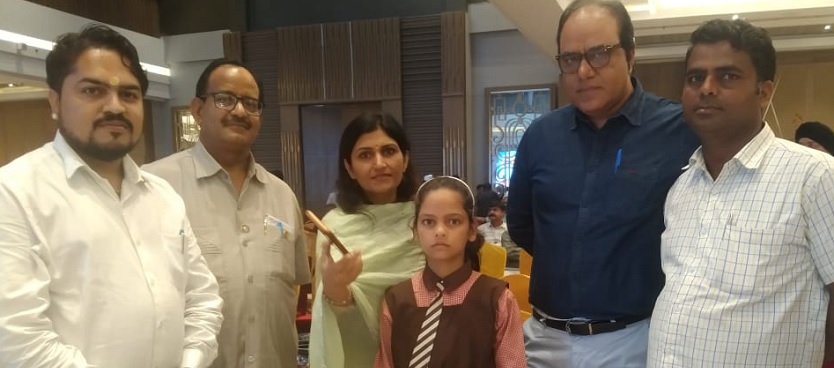 Gonda : गूगल गर्ल अंशिका का राजधानी में हुआ सम्मान