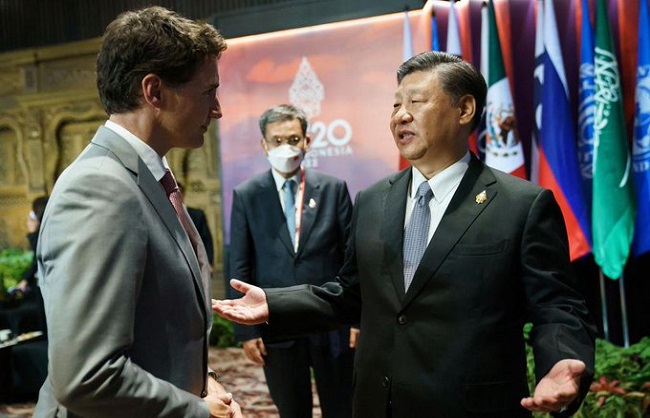  कनाडाई प्रधानमंत्री और चीनी राष्ट्रपति की नोक-झोंक पर चीन ने दी सफाई