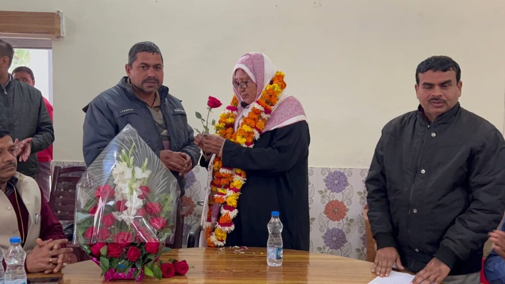 इटियाथोक ब्लॉक में से0नि0 एडीओ डब्लू को दी गई विदाई