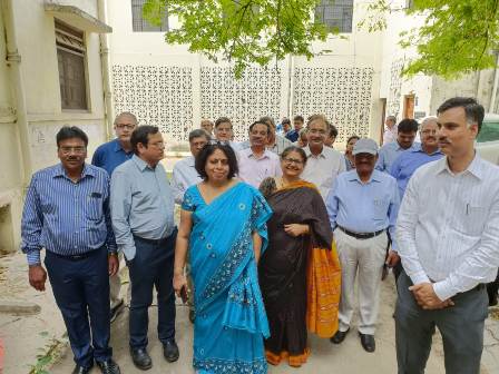 भारतीय विज्ञान कांग्रेस टीम ने लखनऊ विवि में होने वाली बैठक की तैयारियों का लिया जायजा