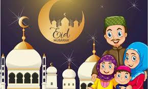 बलरामपुर :ईद का त्यौहार उत्साह पूर्वक के साथ मनाया