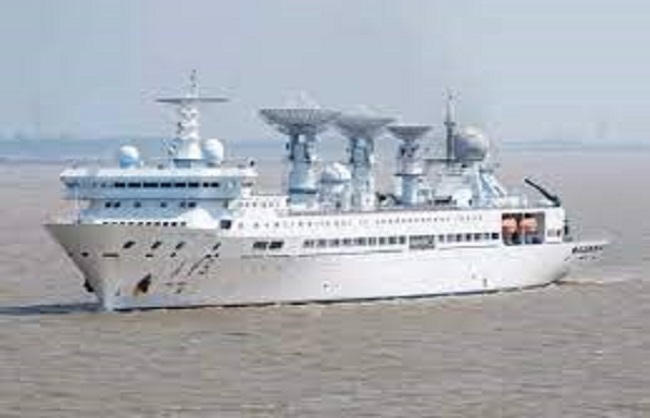 काम आया भारत का दबाव, श्रीलंका ने नहीं दी चीनी नौसेना के जासूसी जहाज को लंगर डालने की अनुमति