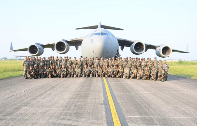  सैन्य अभ्यास ‘काजिंद’ के लिए भारतीय सेनाएं कजाकिस्तान रवाना