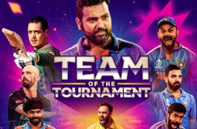 विश्व कप : रोहित, कोहली, शमी, राहुल, जडेजा, बुमराह टीम ऑफ द टूर्नामेंट में शामिल