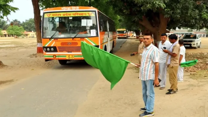 UP Police Recruitment में गोंडा के अभ्यर्थी लखनऊ रवाना