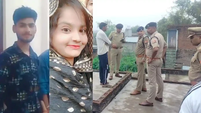 प्रेमिका की हत्या के बाद खुद को गोली मारता युवक