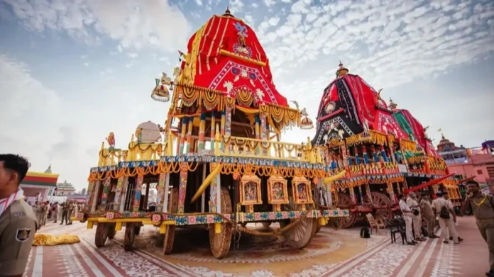 जगन्नाथ रथ यात्रा पुरी 2025 की तस्वीर