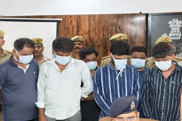 Gonda News: खून के काले धंधे का खुलासा, आठ गिरफ्तार